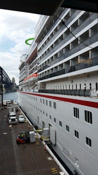 Boarding ship in Sydney