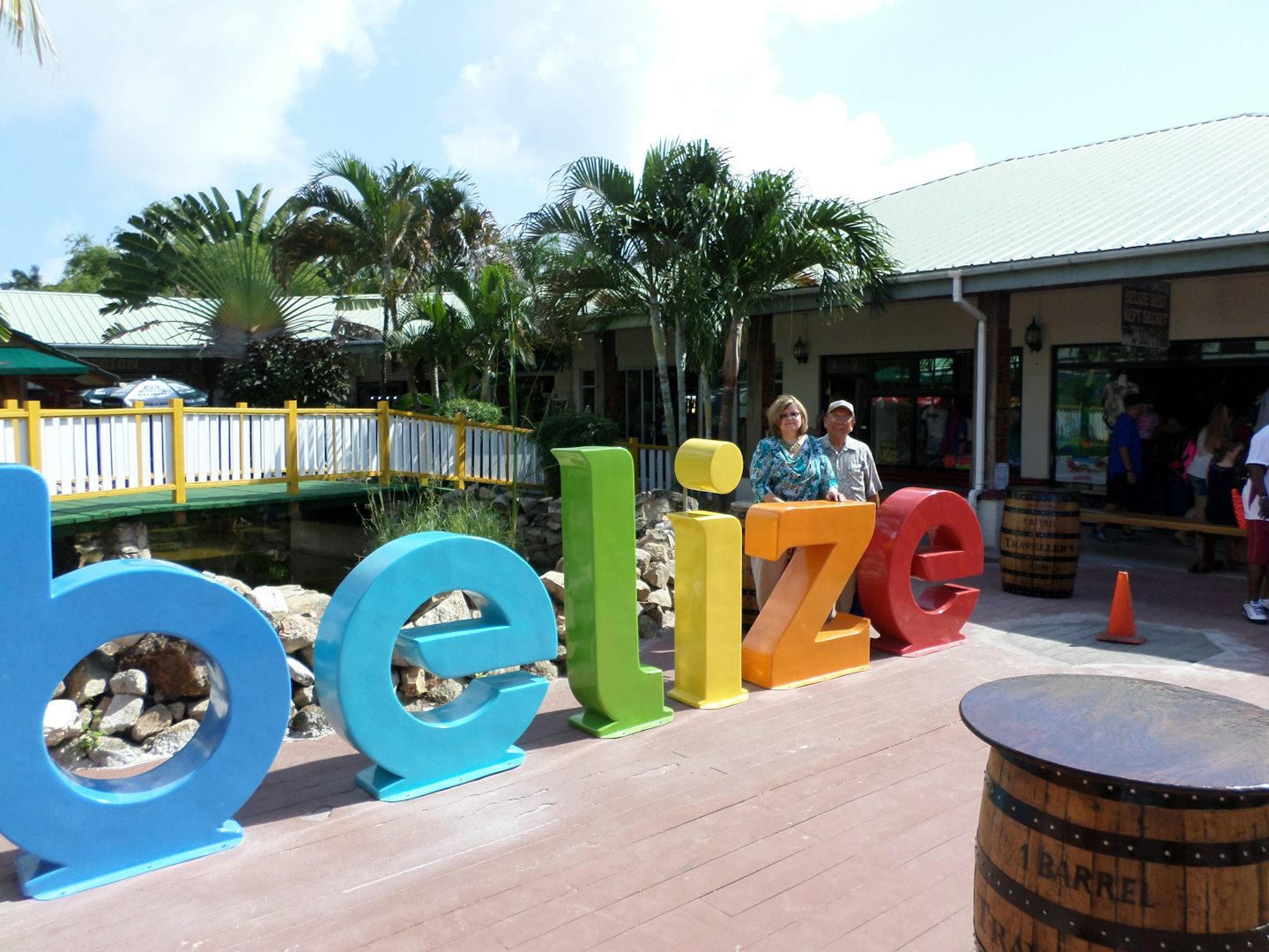 Belize at port area