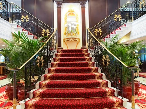 Beautiful staircase at main reception