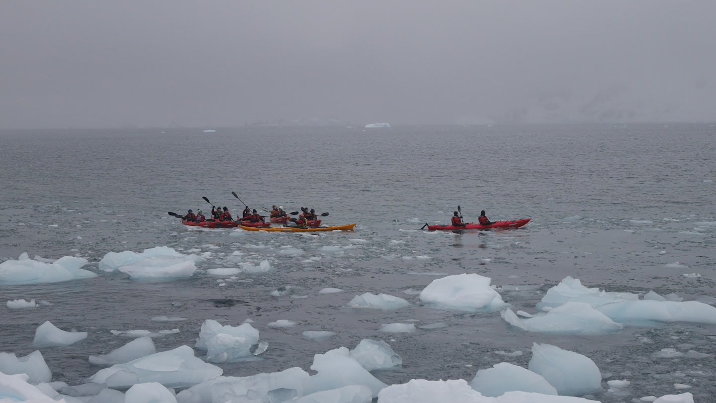 Kayaking, one of the pay activities.