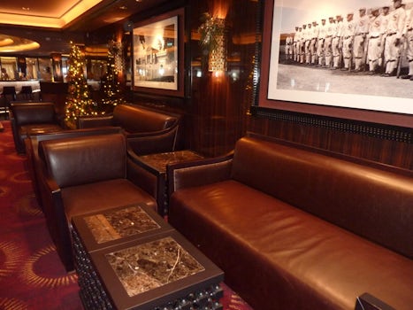 One of the lounge areas near the casino