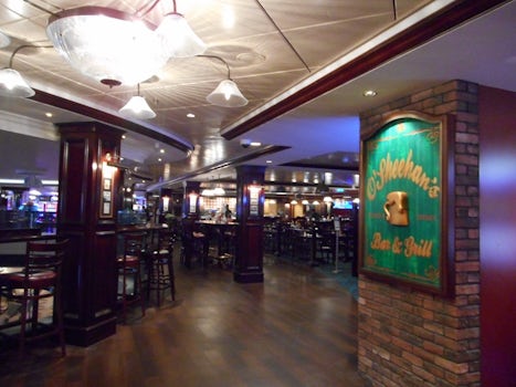 O'Sheehans Irish pub.  One night they had delicious spare ribs