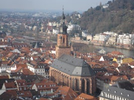 City of Heidelberg from the Castle