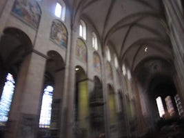Interior of Cathedral in Mainz, Germany
