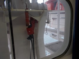 MSC Sinfonia obstructed view cabin 7075 window