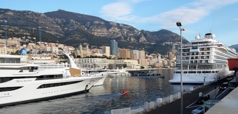 Monaco - walking back to the Viking Star