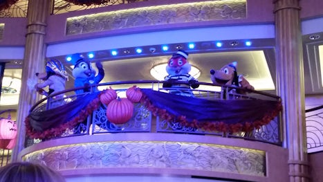 Mickey costume dance party