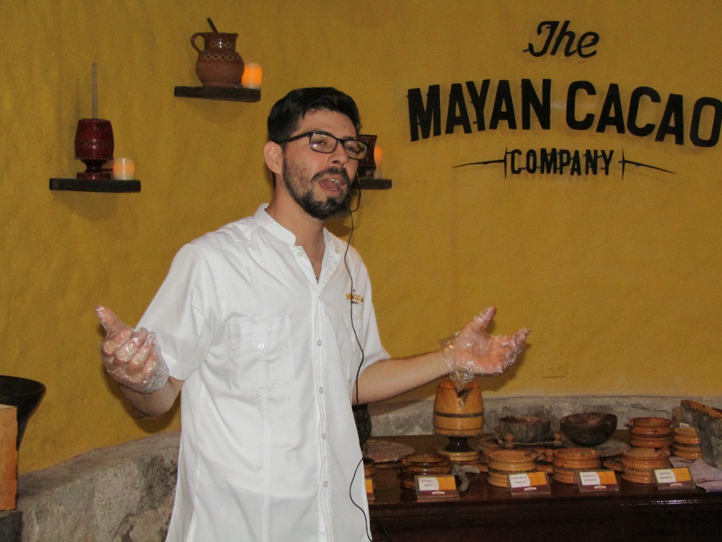 Alex from the Cacao Factory gave an interesting talk!