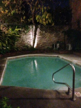 One of the pools in courtyards hotel st Piere