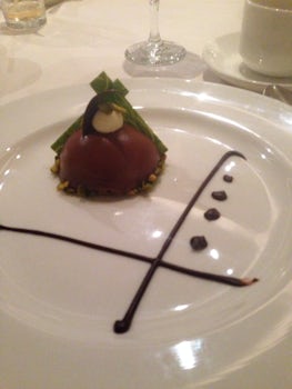 One of the delicious beautifully prepared desserts.