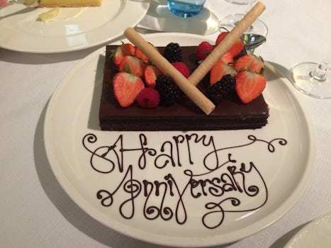 We celebrated our 50th wedding anniversary in style aboard the Viking Star.