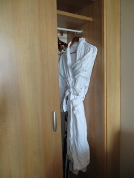 C2 Concierge robes in closet