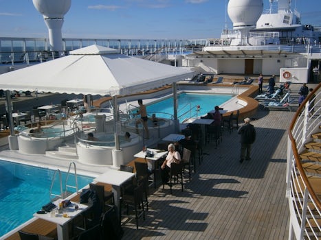 The pools and hot tubs on deck 11