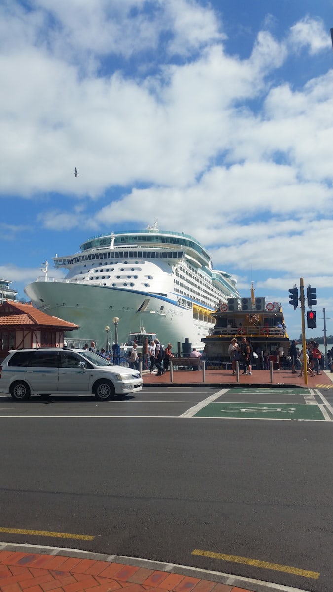 Docked in Auckland