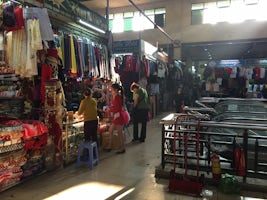 Local market in Vietnam