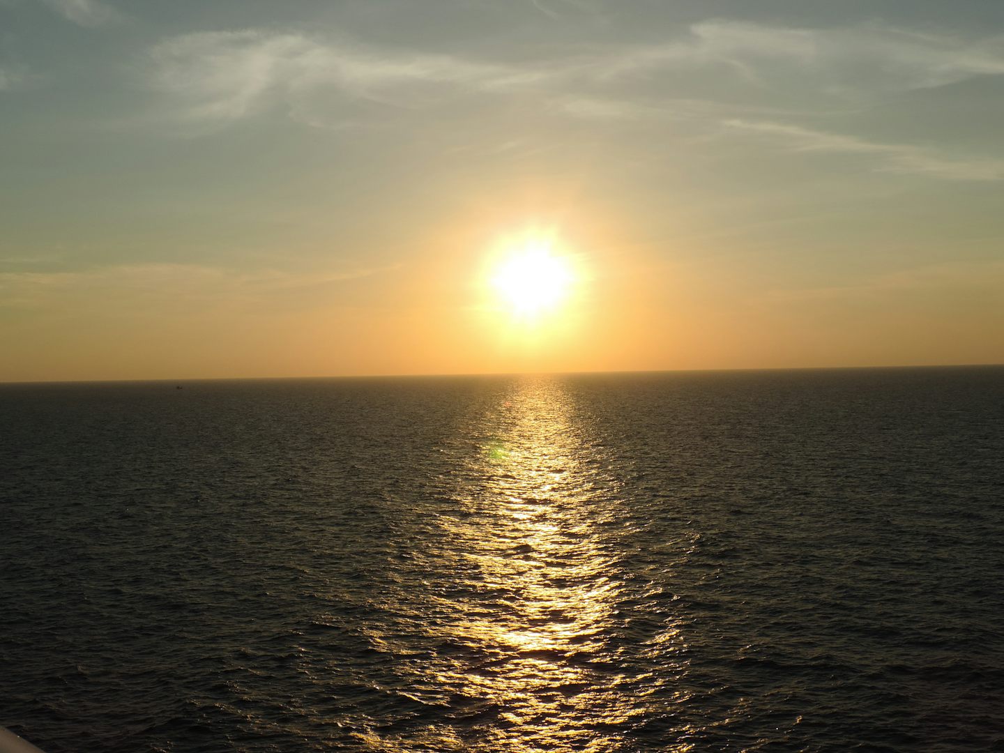 Sunset from The Sapphire Princess