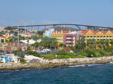 View of Curacao from