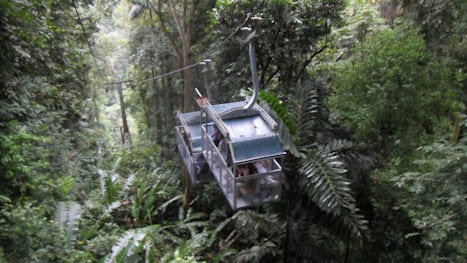 aerial tram in Costa Rica