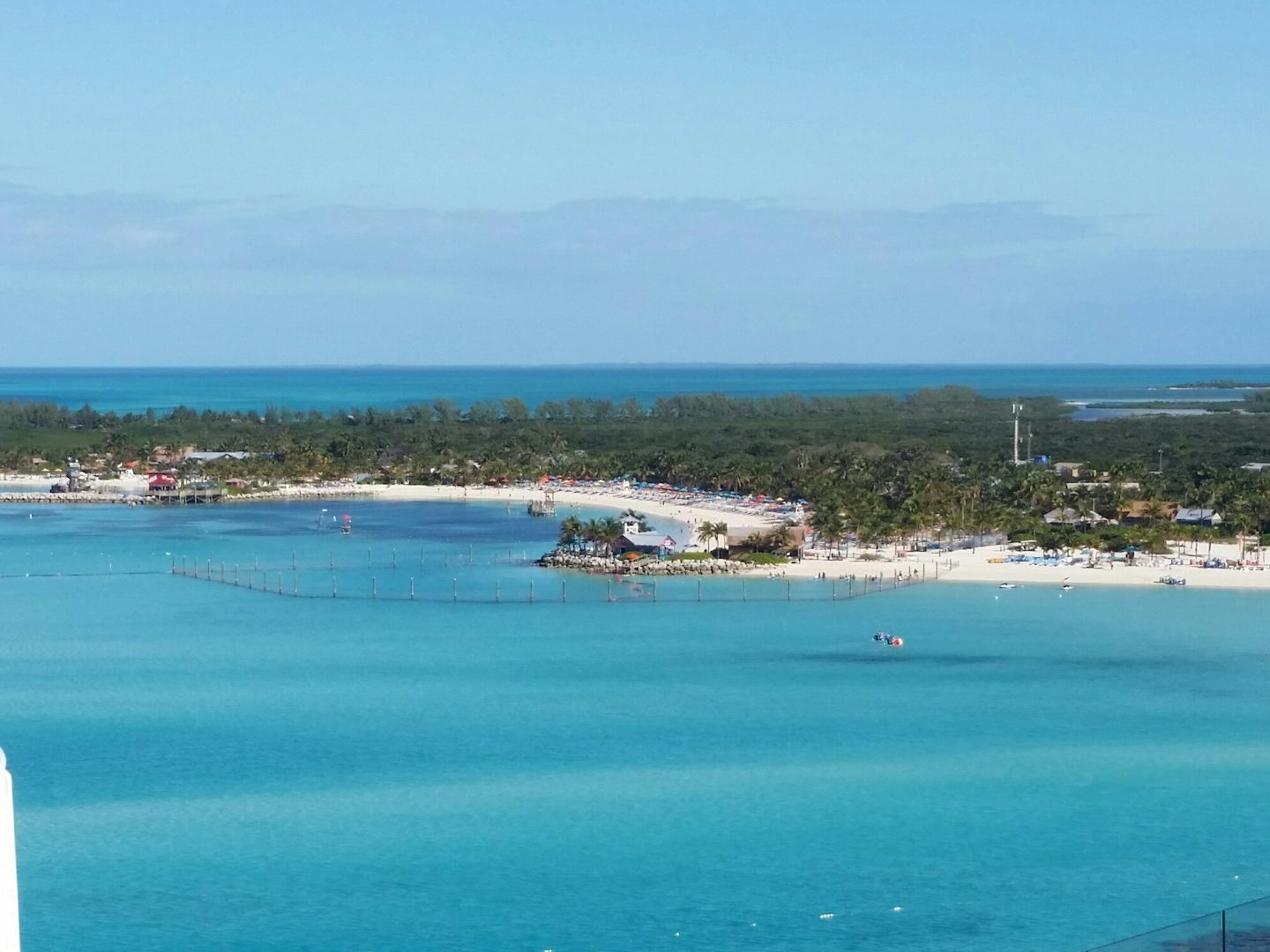 taken from the ship as we were docking for Castaway Cay.
