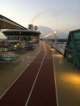 The running track on deck 10