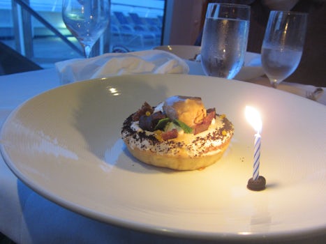 The Scarlet Steakhouse helps us celebrate the Birthdays - they went the extra mile!