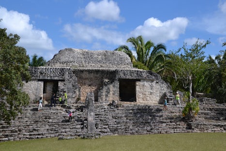 Mayan Ruins at Kohunlich, Mexico