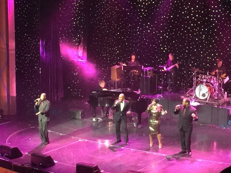 The Platters concert. Well done; we enjoyed their mix of old favorites and