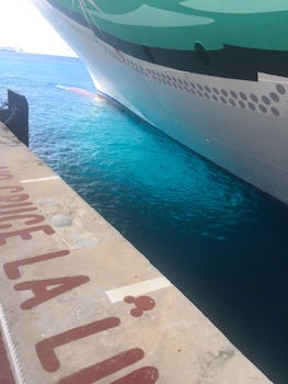 The only port we actually docked in. Cozumel