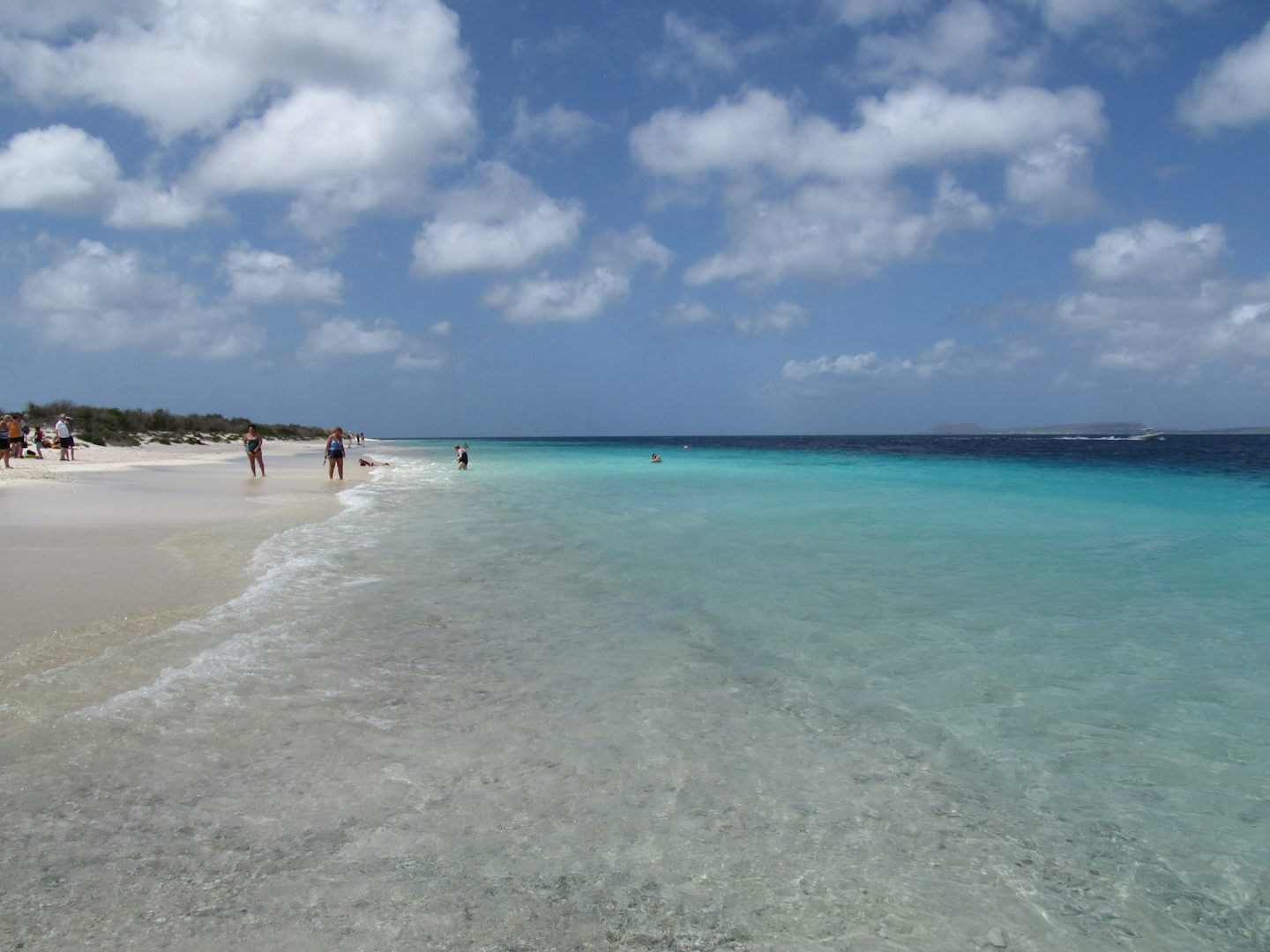 The beach on Klein Bonaire.