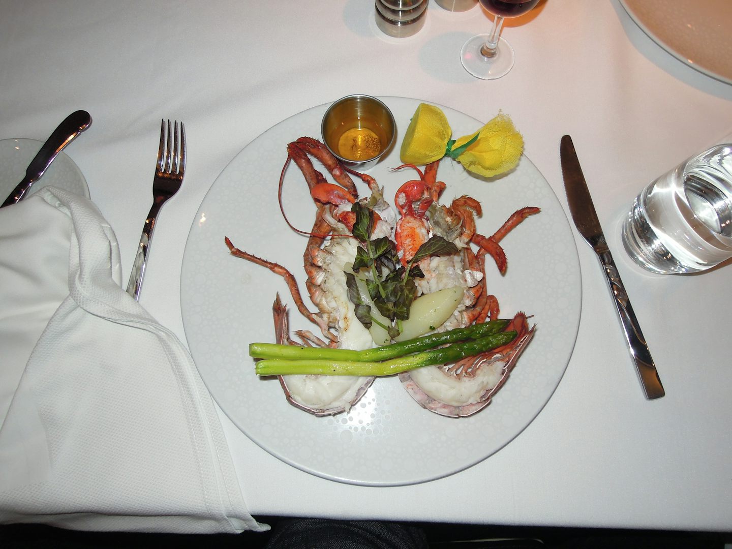 Lobster dinner Yum