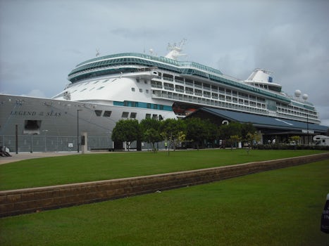 Legend of the Seas docked at Cairns