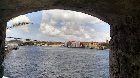 Willemstad Curacao from Fort view
