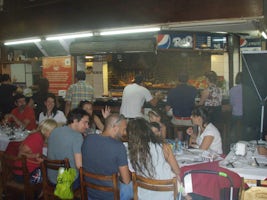 Sunday dinner at Port Market, Montevideo