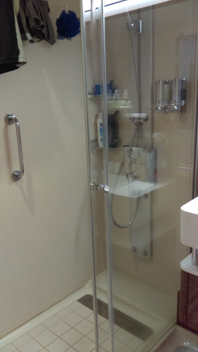 WALK IN SHOWER    FITS 2 COMFORTABLY