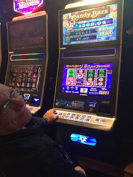 Casino on the Miracle  Won $362 and he quit gambling!