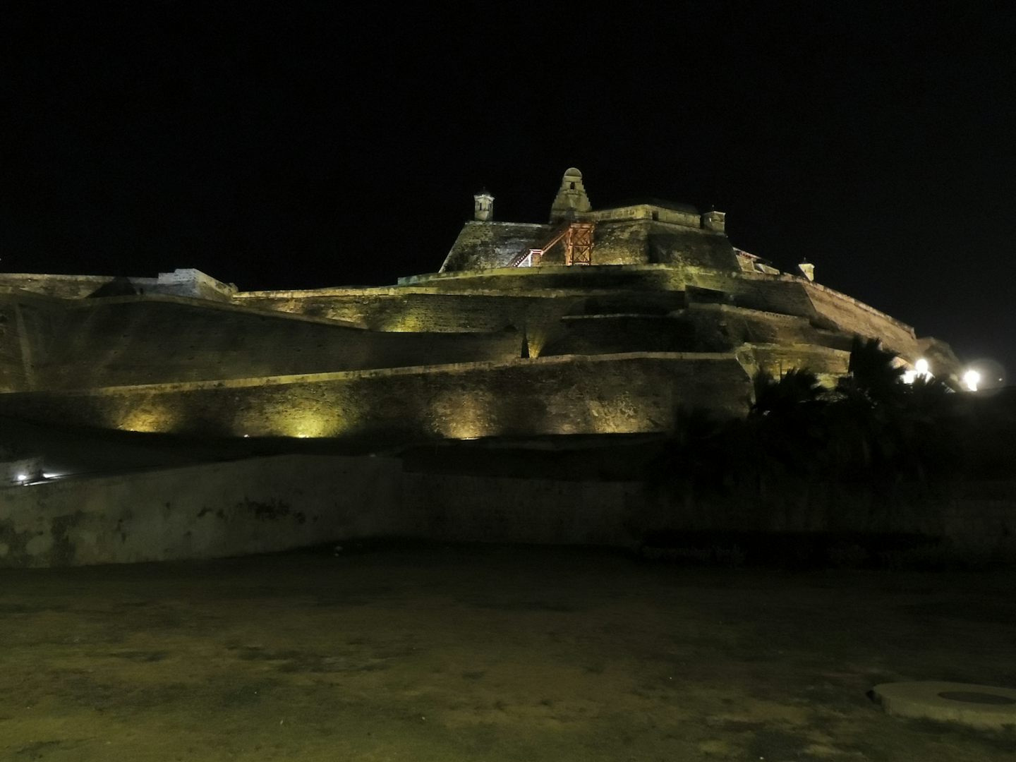 Cartagena by night.