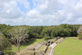 Altun Ha from atop the ruins - a bit of a climb but well worth it