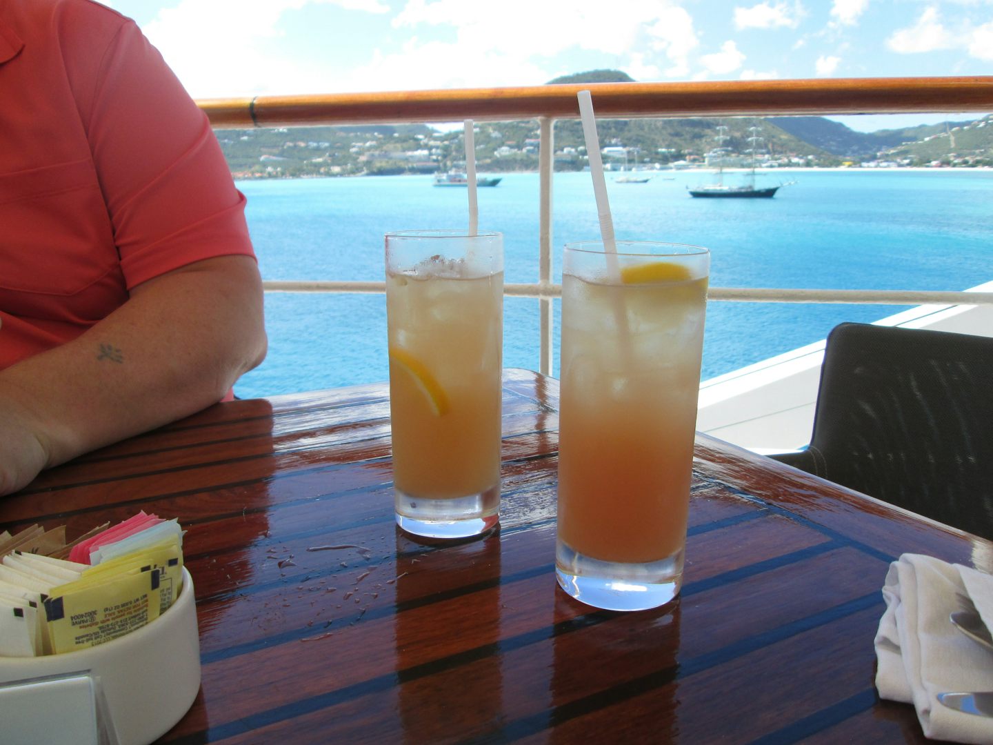 We loved the "drink of the day" especially the Bon Voyage cocktail!
