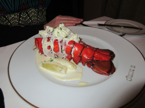 Lobster at Le Bistro.