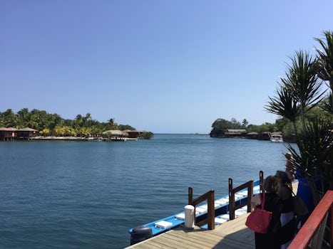 View while waiting to do Dolphin excursion