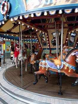 Boardwalk carousel
