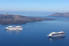 Viking Sister Ships - Santorini. From my smartphone.