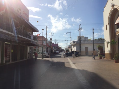 Cozumel - Stores outside of port.