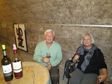 We really enjoyed the wine tasting in Bordeaux.
