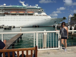 Ship at Key West