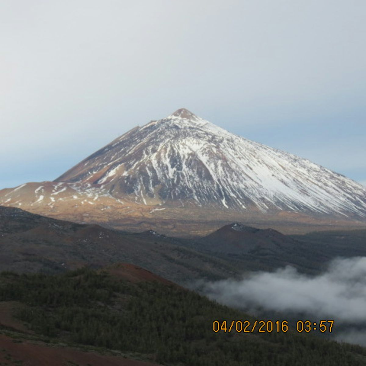 We were on the way to Mt Teide on Tenerife.