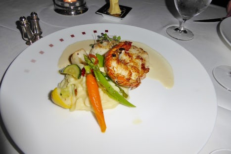 Lobster in specialty restaurant Murano