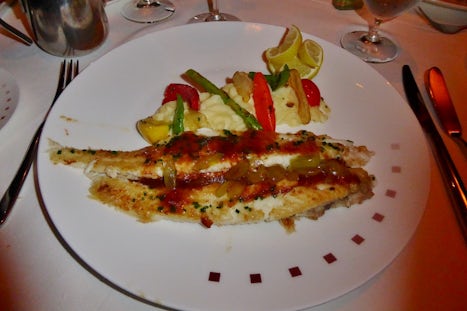 Specialty restaurant Murano main course dish