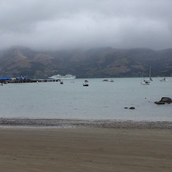 Not a great day in Akaroa.