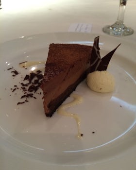 One of the many decadent chocolate desserts!
